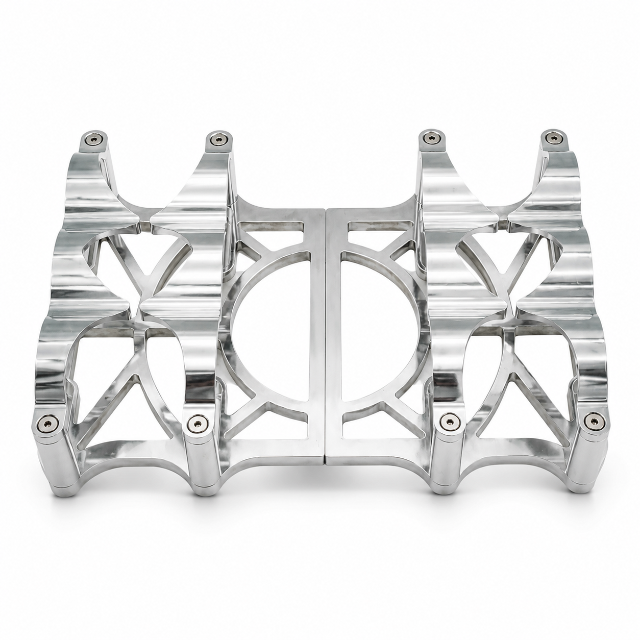 Granatelli Motor Sports (2) 6 Volt OPTIMA Battery Tray SET- 452201