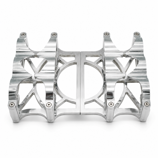 Granatelli Motor Sports (2) 6 Volt OPTIMA Battery Tray SET- 452201