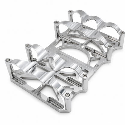 Granatelli Motor Sports (2) 6 Volt OPTIMA Battery Tray SET- 452201