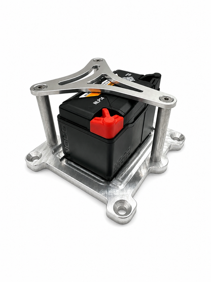 Granatelli Billet Aluminum Battery Tray for NOCO NLP14 Group 14 – 452214