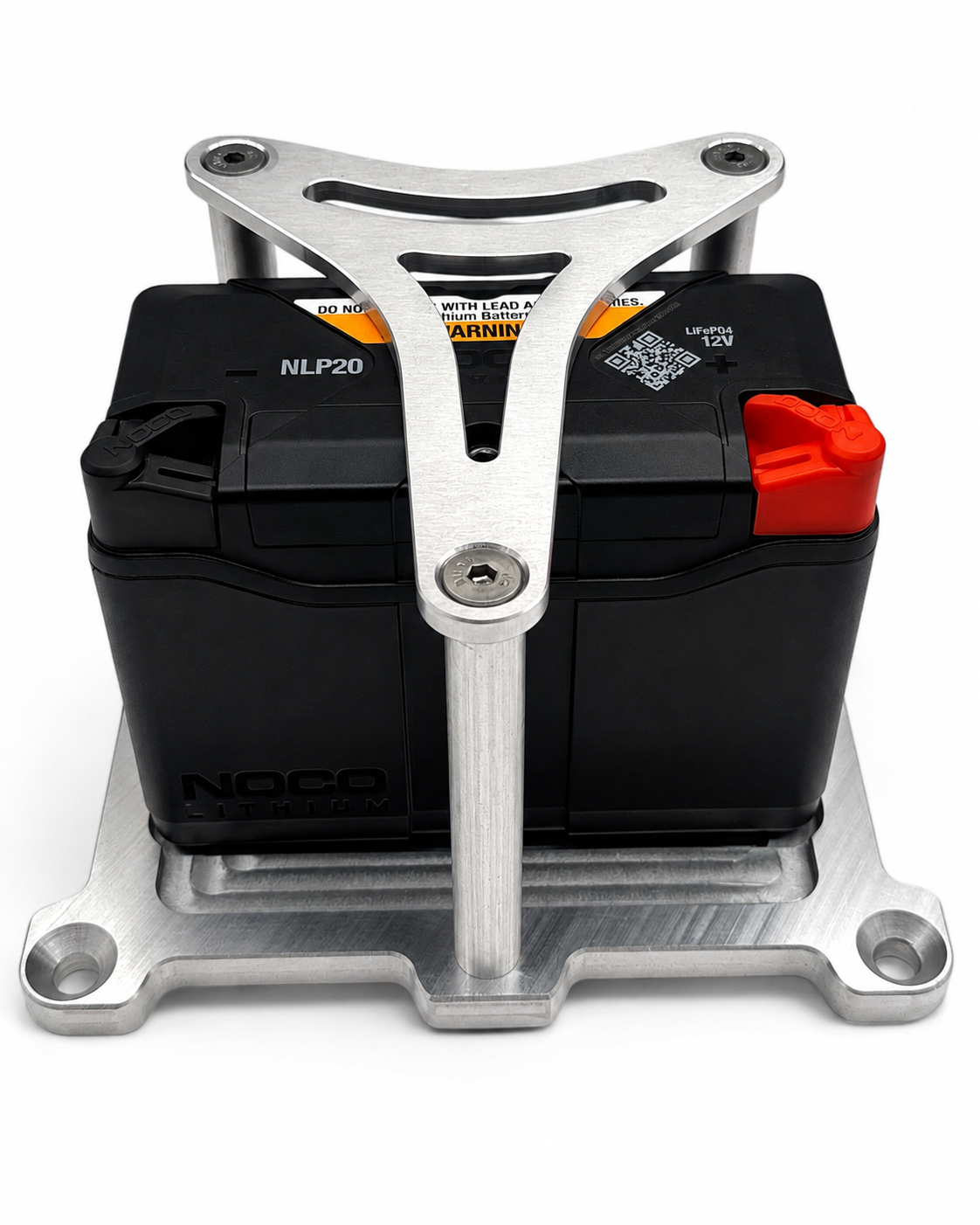 Granatelli Billet Aluminum Battery Tray for NOCO NLP20 Group 20 – 452215