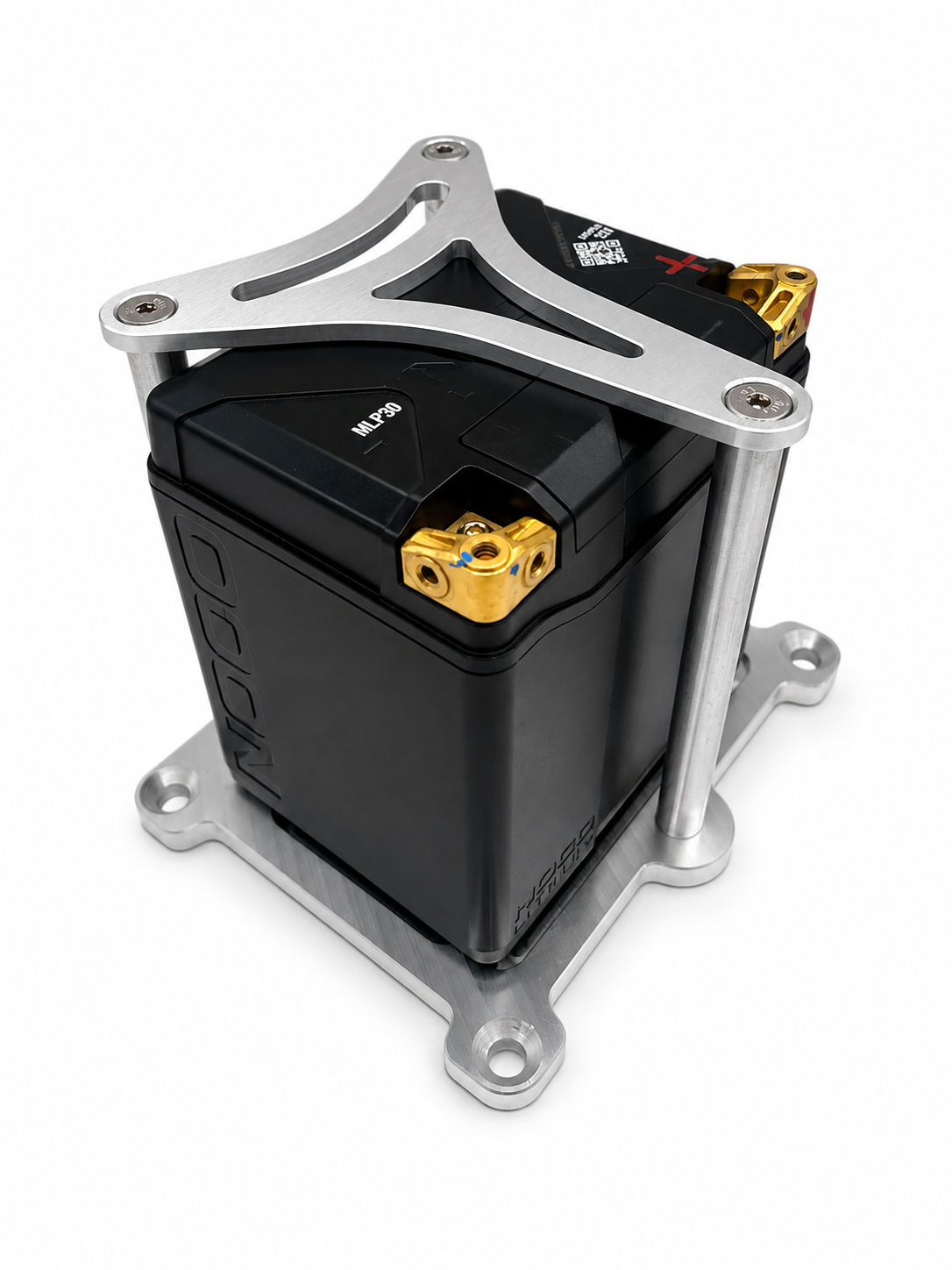 Granatelli Billet Aluminum Battery Tray for NOCO NLP30 Group 30 – 452216