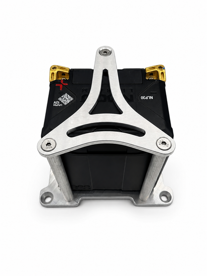 Granatelli Billet Aluminum Battery Tray for NOCO NLP30 Group 30 – 452216