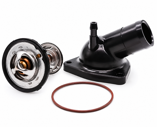 Granatelli Black Billet Thermostat Housing with 160°F Thermostat – GM LT 5.3L & 6.2L V8 530160B