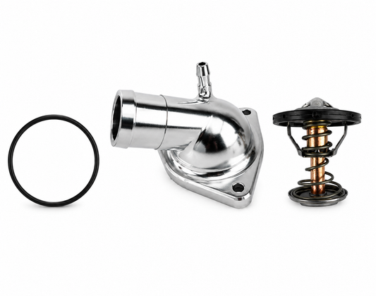Granatelli Billet Thermostat Housing with 180°F Thermostat – GM LT 5.3L & 6.2L V8 530180 product detail
