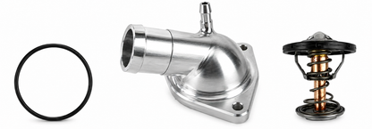 Granatelli Billet Thermostat Housing with 160°F Thermostat for GM LT Engines - 530160