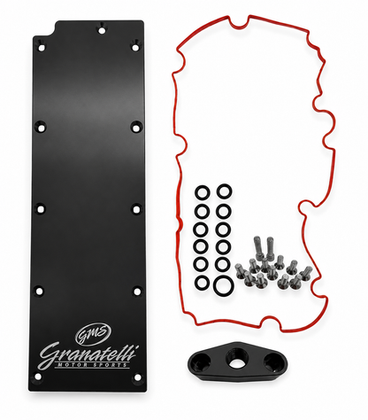 Granatelli Motor Sports Billet Valley Pan Cover, LS Gen IV. - 595002