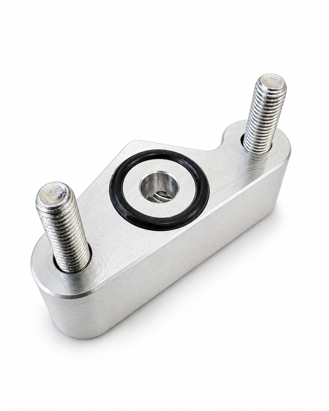 Gen V LT Oil Sender Adapter for 595499 Billet Valley Pan Cover – Fits LT1, L83, L86 & L8B Engines – Includes O-Ring