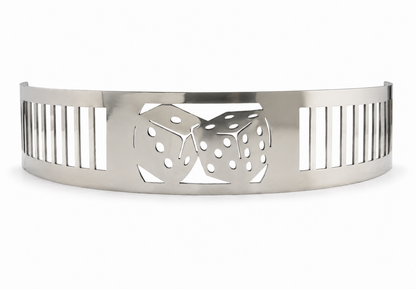 Granatelli Blingz Beauty Bandz, 14" Diameter, 3" Tall Air Cleaner Grill - Craps 750000
