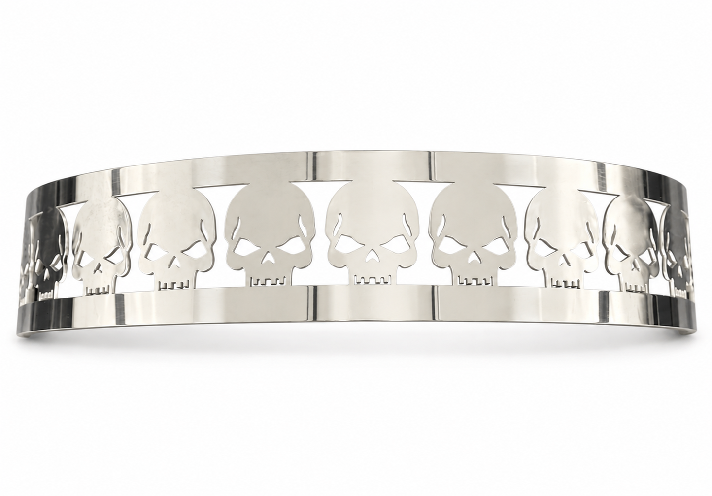 Blingz Beauty Bandz, 14" Diameter, 3" Tall Air Cleaner Grill - Skulls - 750001