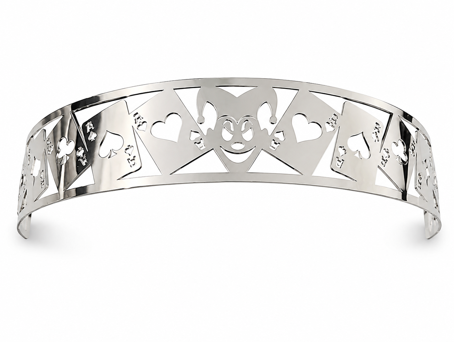 Blingz Beauty Bandz, 14" Diameter, 3" Tall Air Cleaner Grill - Jokers Wild 750003