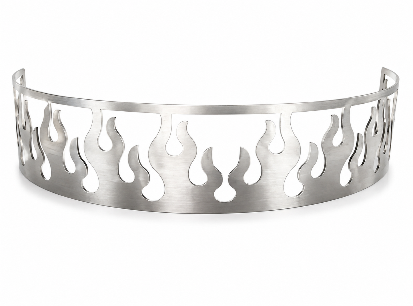 Granatelli Blingz Beauty Bandz 14" x 3" Flame Air Cleaner Grill - Flames 750005