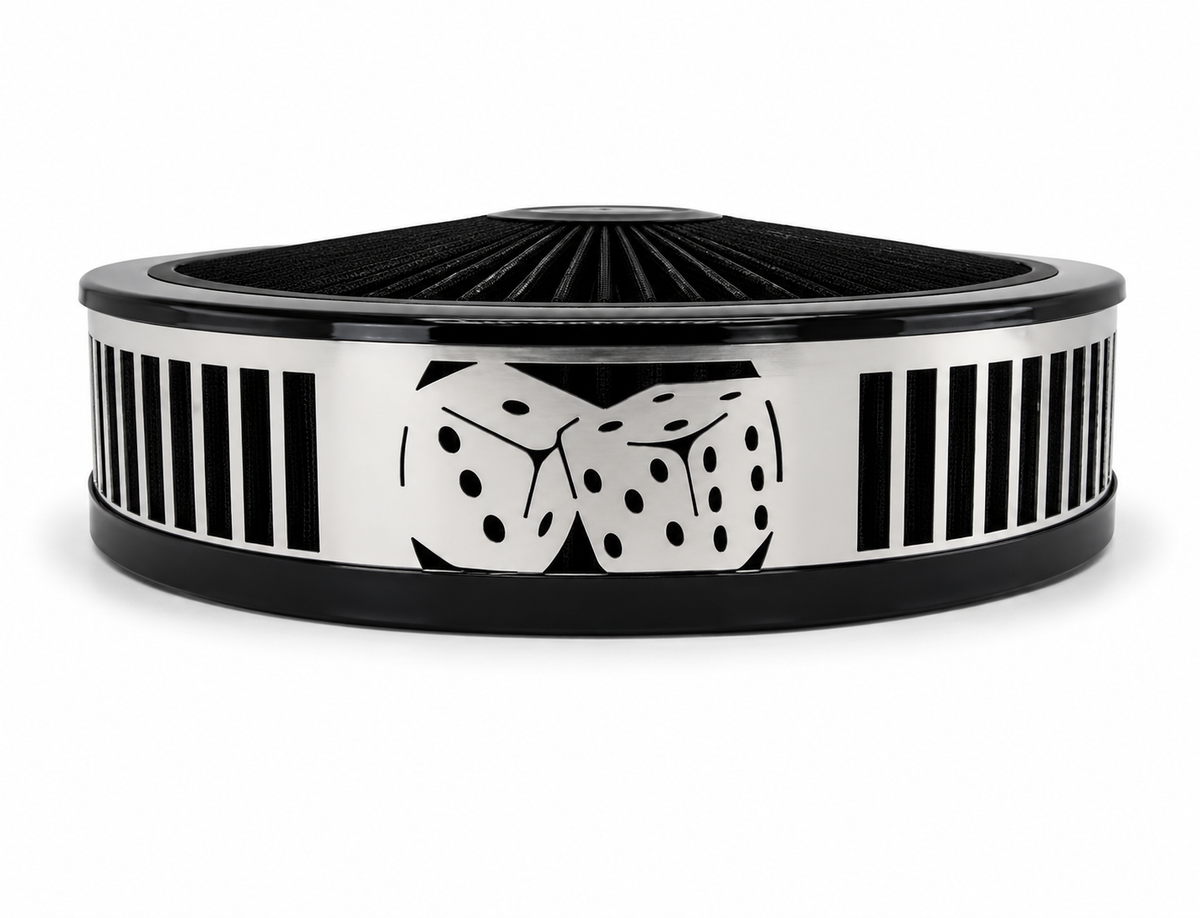 Granatelli Blingz Beauty Bandz Black Air Filter Assembly , Craps 750013 product detail