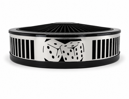 Granatelli Blingz Beauty Bandz Black Air Filter Assembly , Craps 750013 product detail