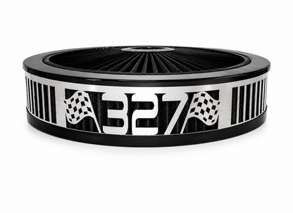 Granatelli Blingz Beauty Bandz Black Air Filter Assembly , 327 750020