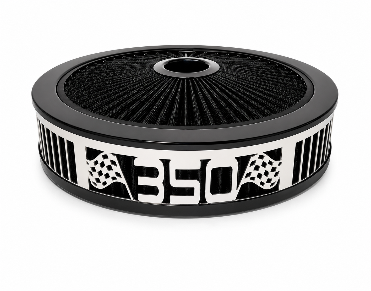 Granatelli Blingz Beauty Bandz Black Air Filter Assembly , 350 750021