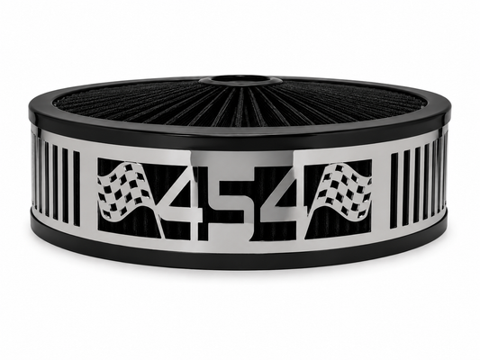 Granatelli Blingz Beauty Bandz Black Air Filter Assembly , 454 750024