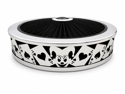 vehicles eye-catching air filter assembly combines functional engine airflow
