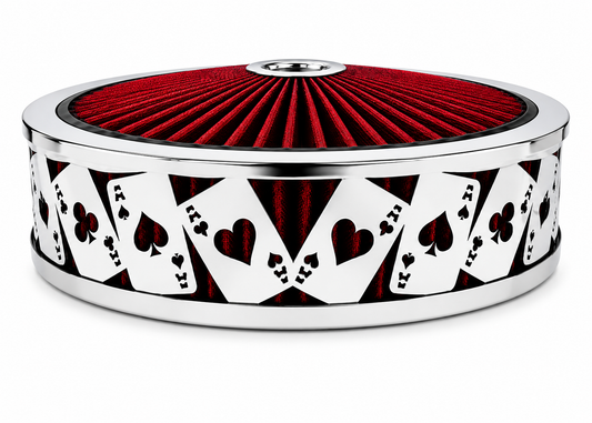 Granatelli Blingz Beauty Bandz Red & Chrome Air Filter Assembly – Aces Wild 750041