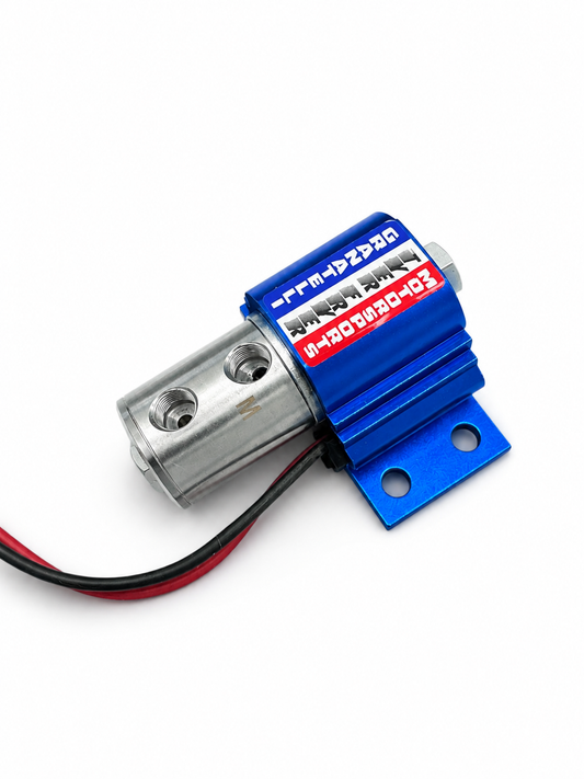 Granatelli Tire Fryer Universal 2-Port Electric Line Lock Solenoid Valve 760300