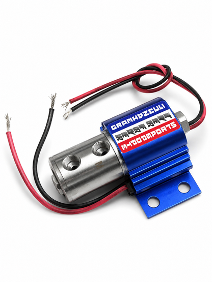 Granatelli Tire Fryer Universal 2-Port Electric Line Lock Solenoid Valve 760300 product detail