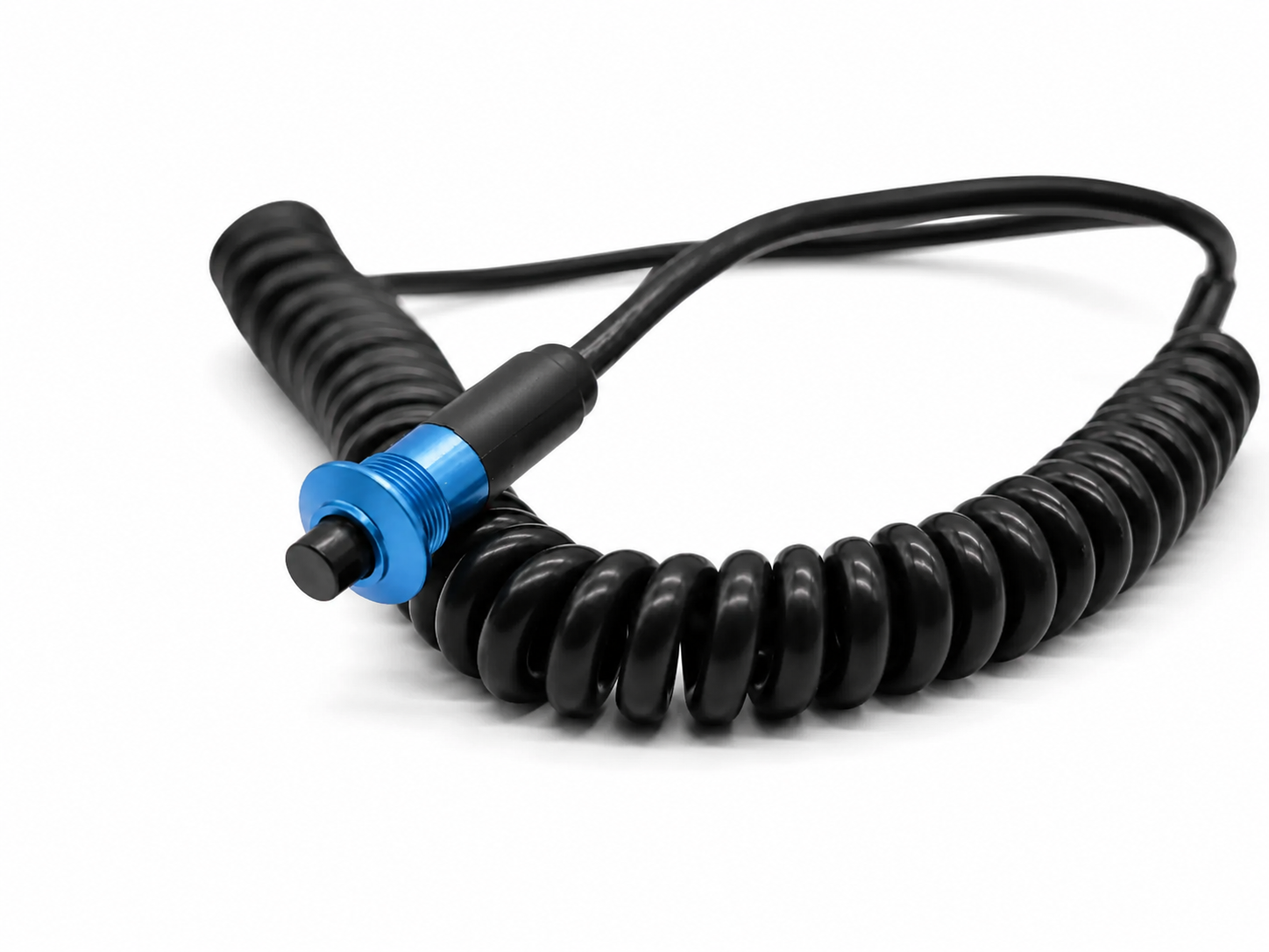 Granatelli Blue Pin Head Momentary Push Button Switch with 6' Retractable Cord 810101BL