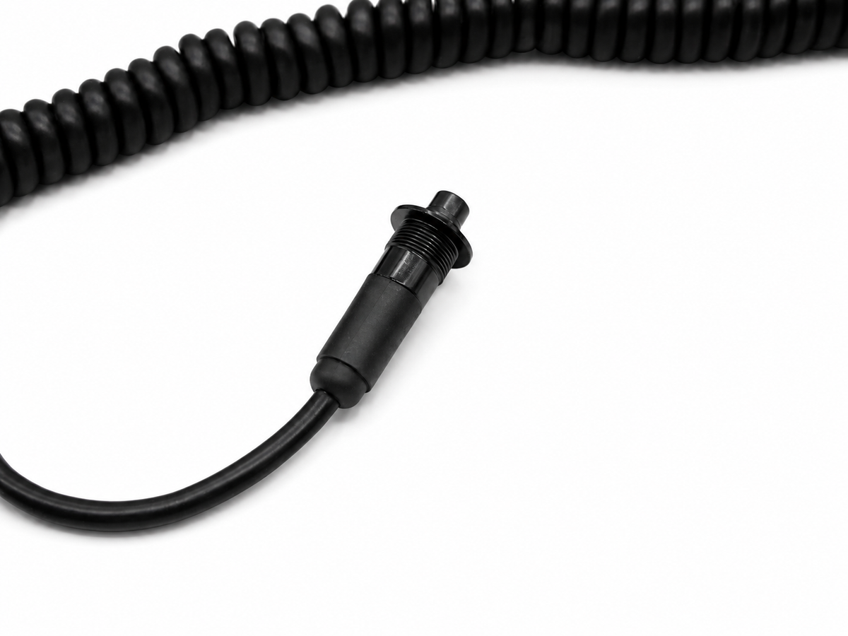 Granatelli Black Pin Head Momentary Push Button Switch with 6' Retractable Cord 810101B product detail
