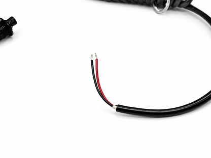 Granatelli Black Pin Head Momentary Push Button Switch with 6' Retractable Cord 810101B product detail