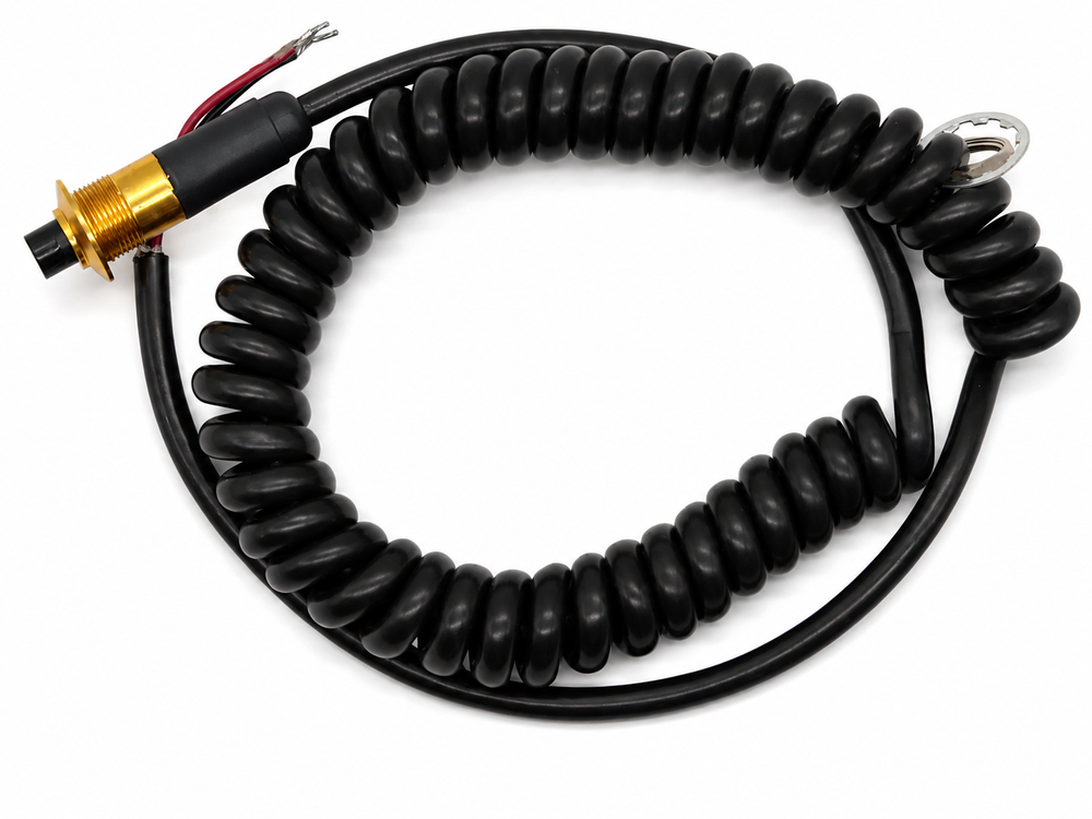 6' retractable (wound) cord with two 18-ga internal wires 810101GD