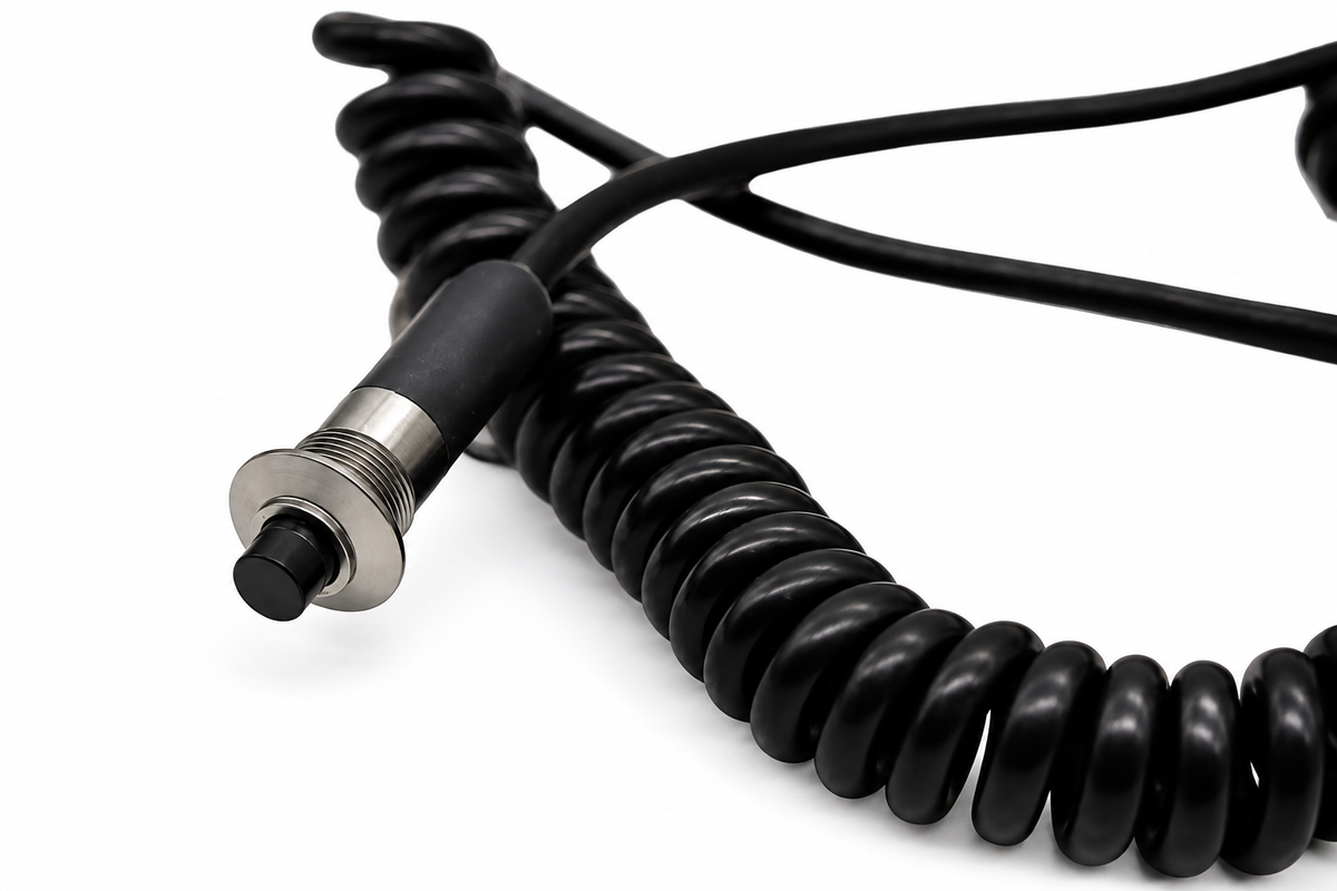 Granatelli Silver Pin Head Momentary Push Button Switch with 6' Retractable Cord 810101SL product detail