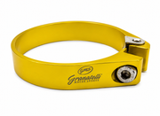 Granatelli Gold Billet Aluminum Hose Clamp 58mm–60mm (Approx. 2.28"–2.36") – 971200G