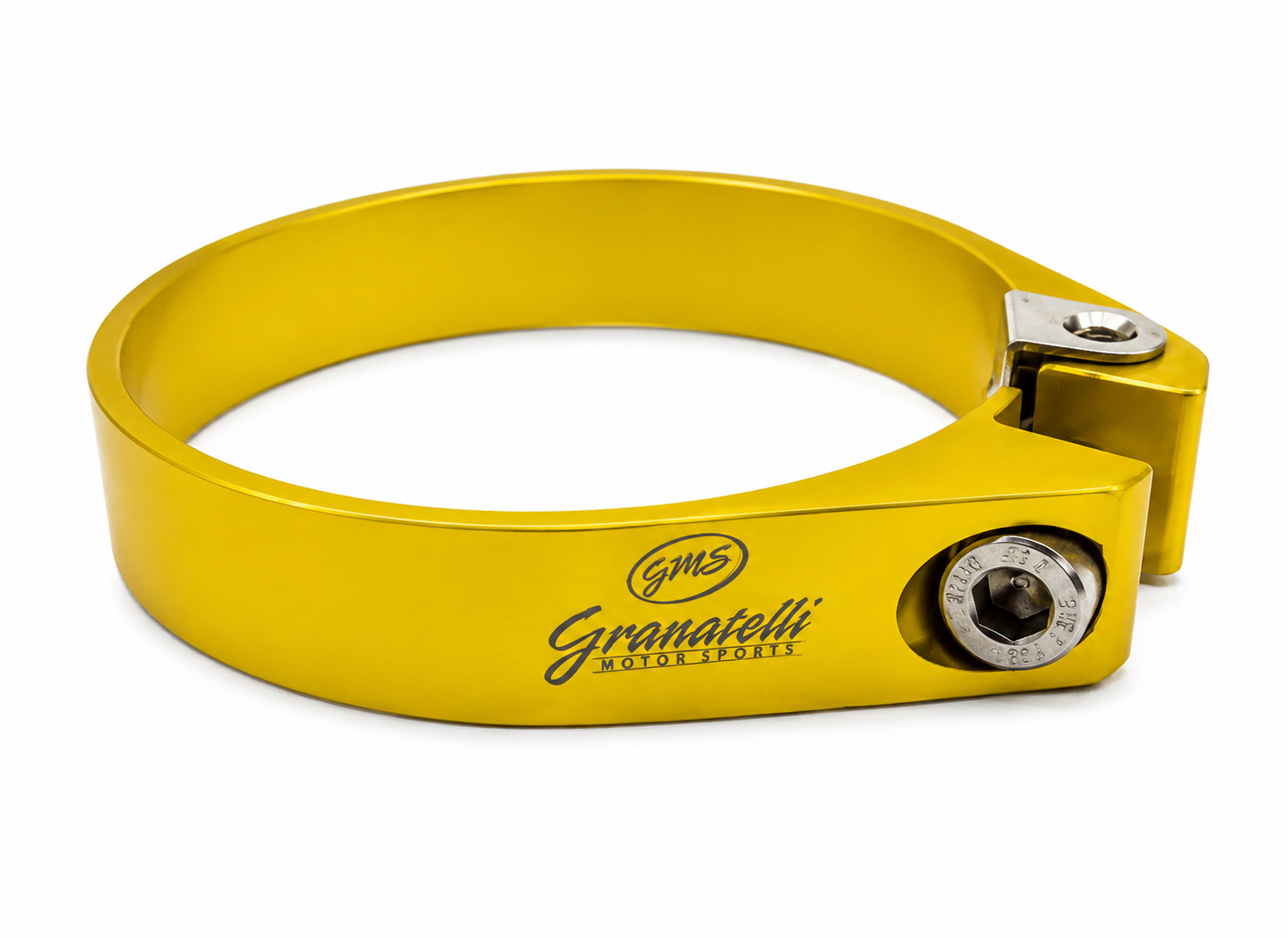 Granatelli gold billet aluminum hose clamp 58-60mm 971200G