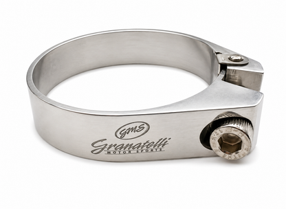Granatelli black billet aluminum hose clamp 66-68mm 971225R