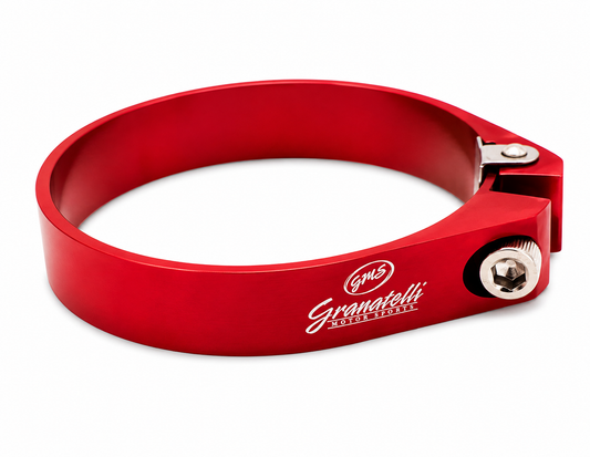 Granatelli red billet aluminum hose clamp 77.8-79.8mm 971275R
