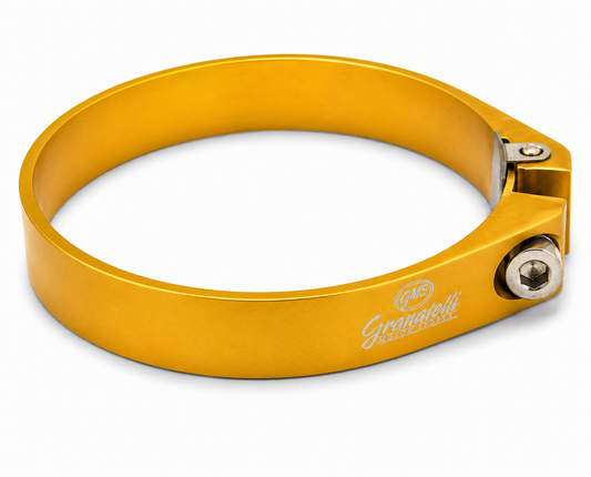 Granatelli gold billet aluminum hose clamp 97.5-99.5mm 971350G