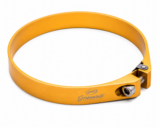 Granatelli gold billet aluminum hose clamp 103.6-105.6mm 971375G