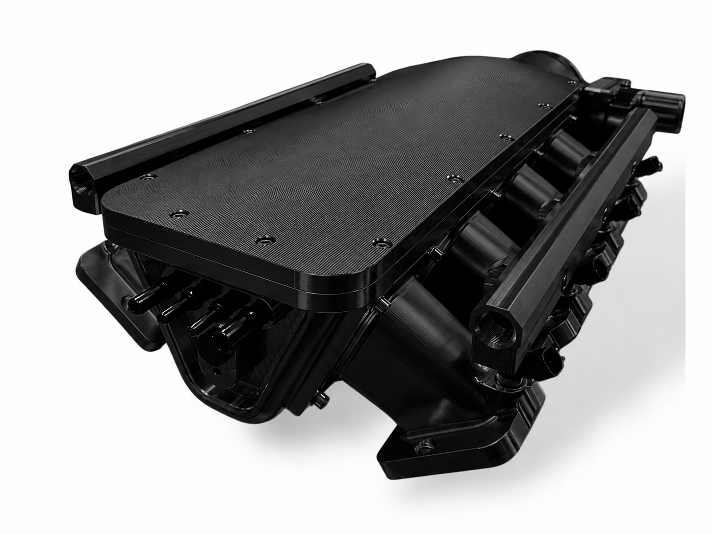 Granatelli ZILLA 105mm black billet LS intake manifold 980105 product detail