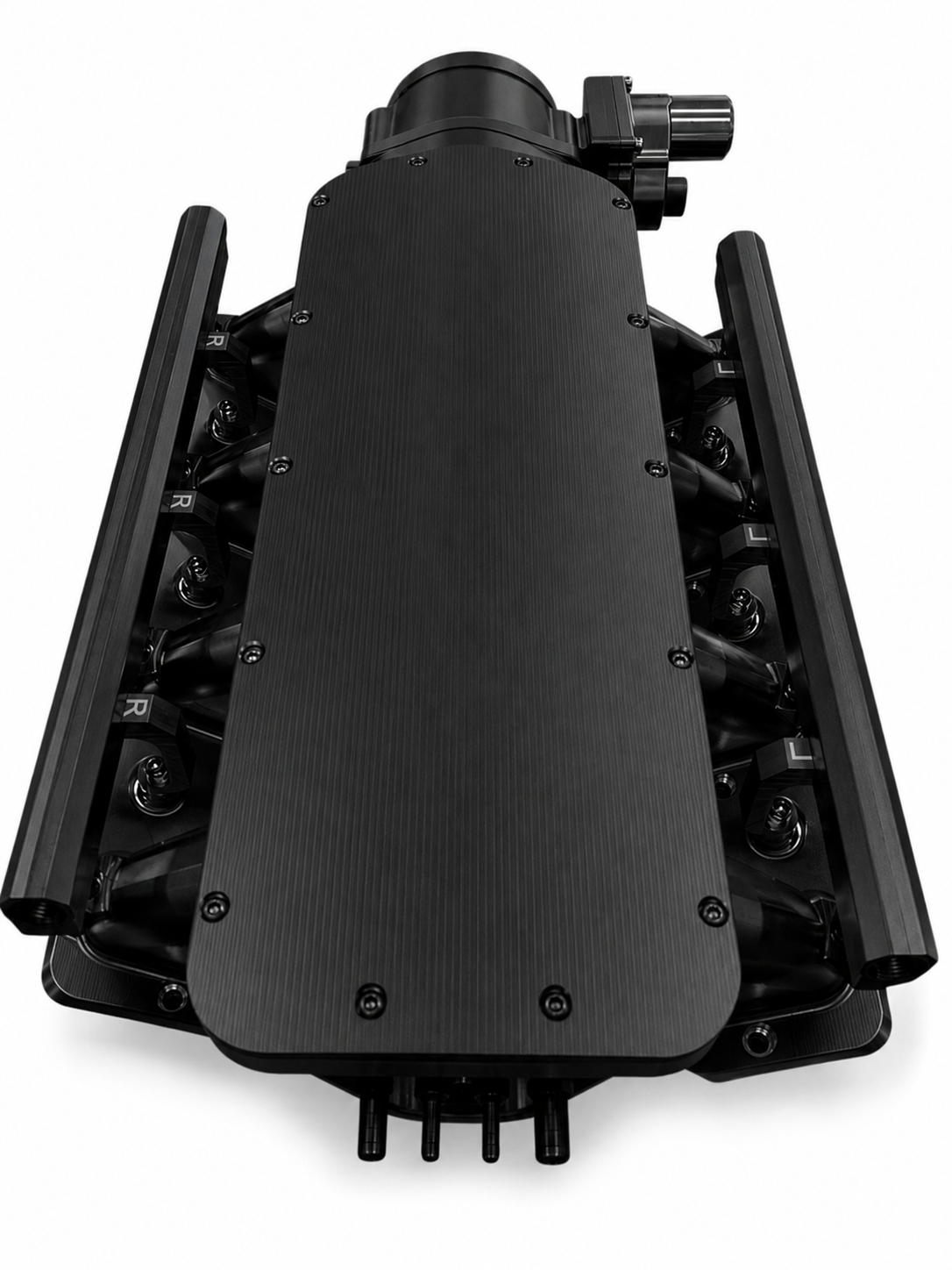 Granatelli ZILLA 105mm black billet LS intake manifold 980105 product detail