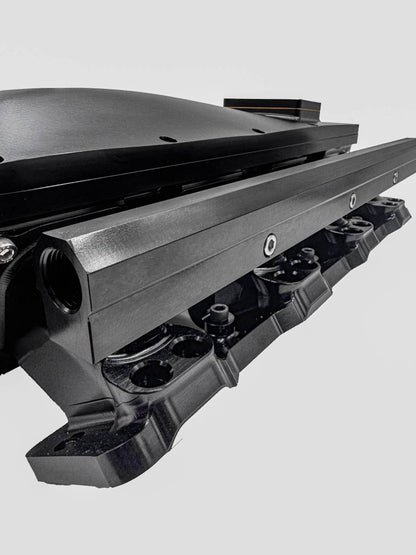 Granatelli ZILLA 120mm black billet LS intake manifold 980120 product detail