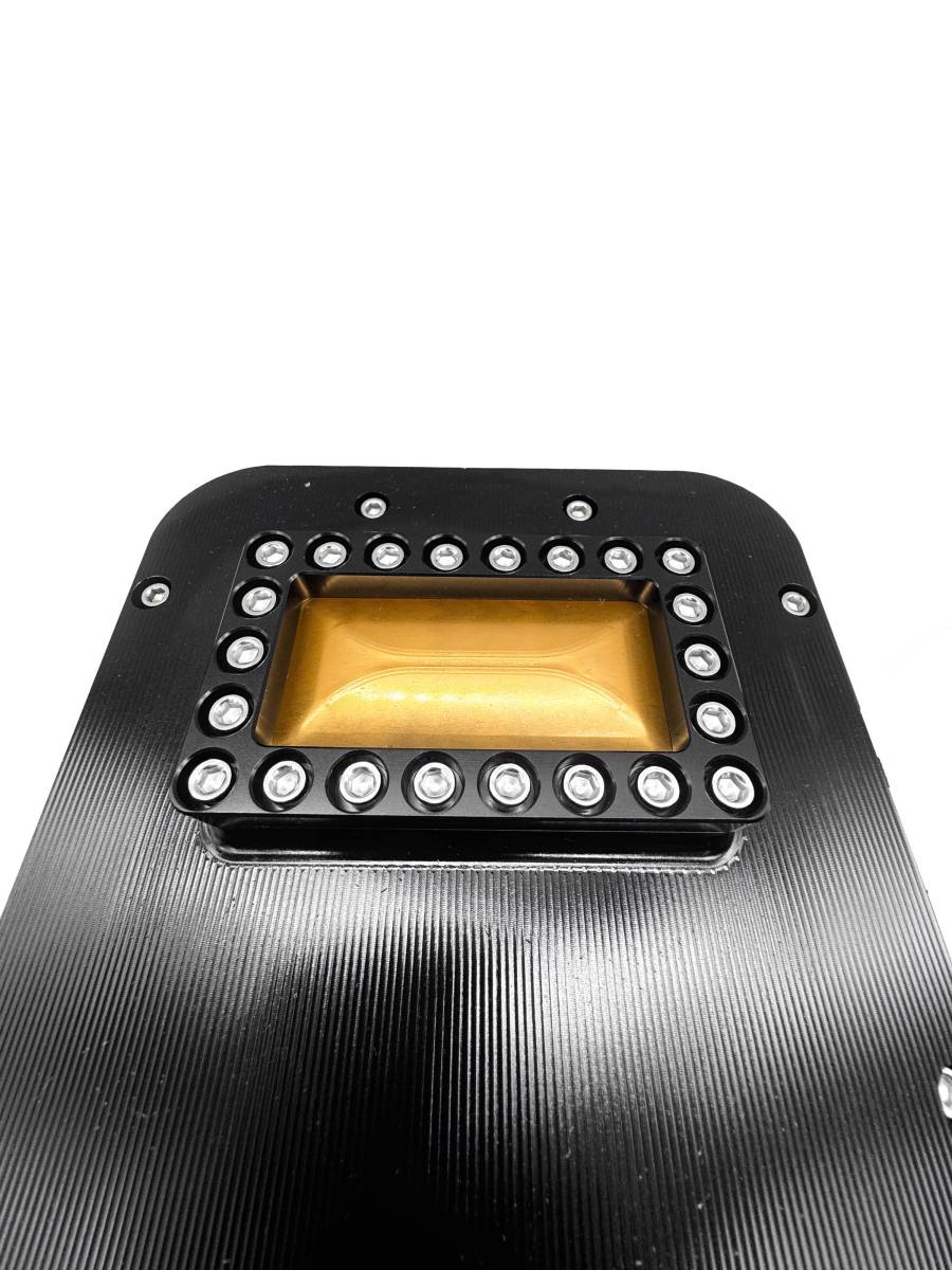 Granatelli ZILLA 120mm black billet LS intake manifold 980120 product detail