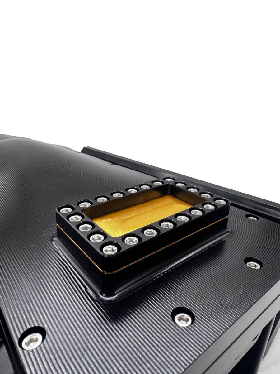 Granatelli ZILLA 120mm black billet LS intake manifold 980120 product detail