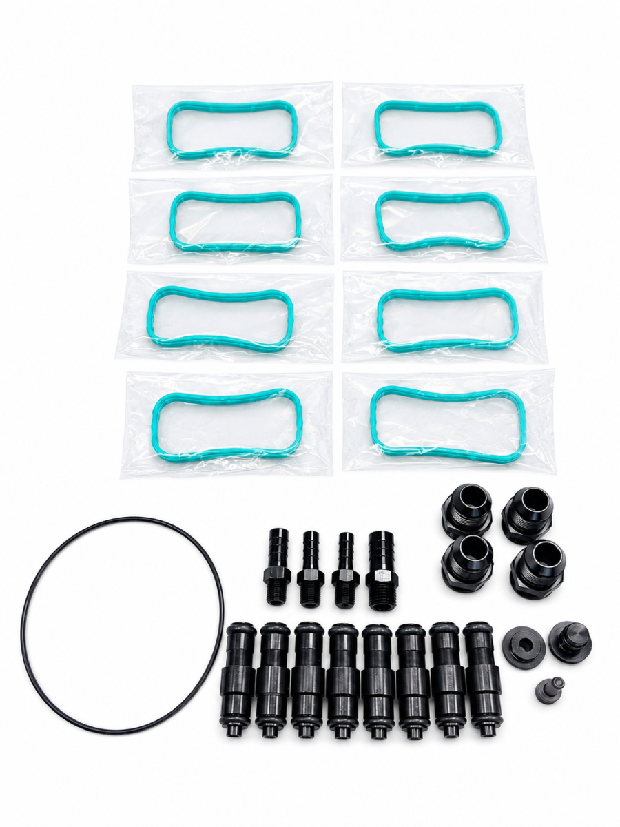 Granatelli ZILLA 120mm black billet LS intake manifold 980120 product detail
