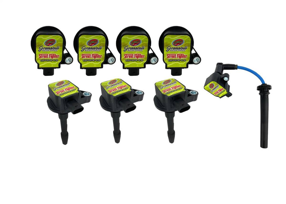 Granatelli Street Fighter 42kV coil pack kit 28-1818SF for 2018 and later Ford Mustang GT 5.0L Coyote