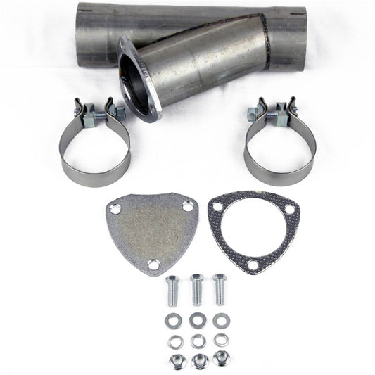 Granatelli Motor Sports Manual Exhaust Cutout Kit 304522 - Mild Steel Slip-Fit - 2.25"