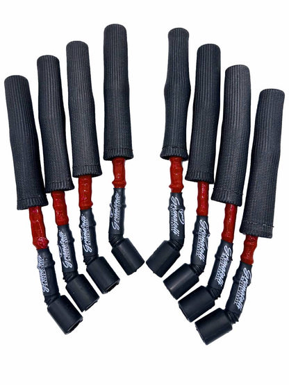 Granatelli Motor Sports "0 ohm" High Performance Spark Plug Wires Red 28-1545HTRB