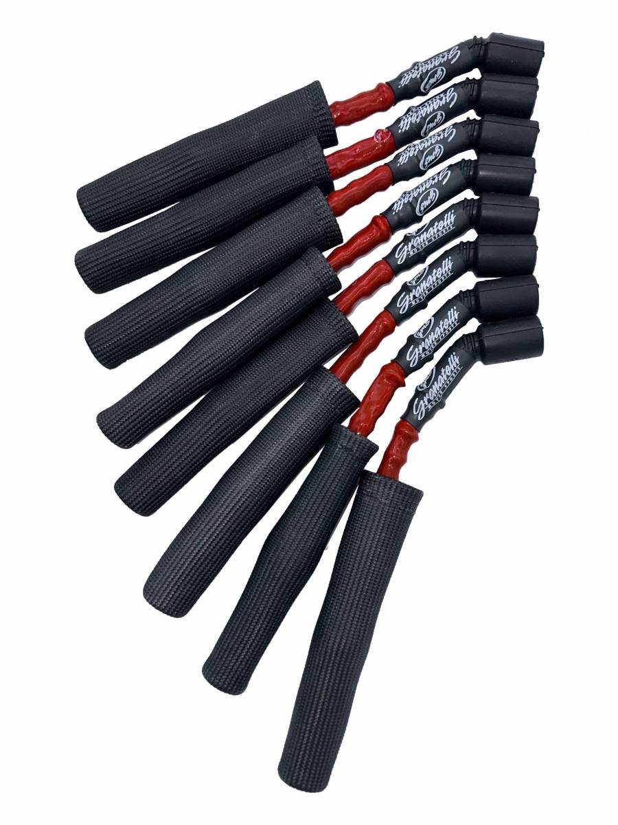 Granatelli Motor Sports "0 ohm" High Performance Spark Plug Wires Red 28-1629HTRB