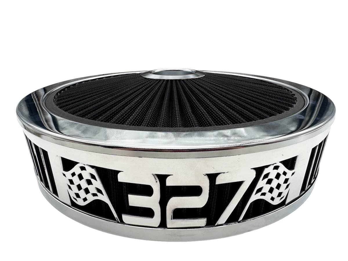 Blingz Beauty Bandz Black and Chrome Air Filter Assembly , 327