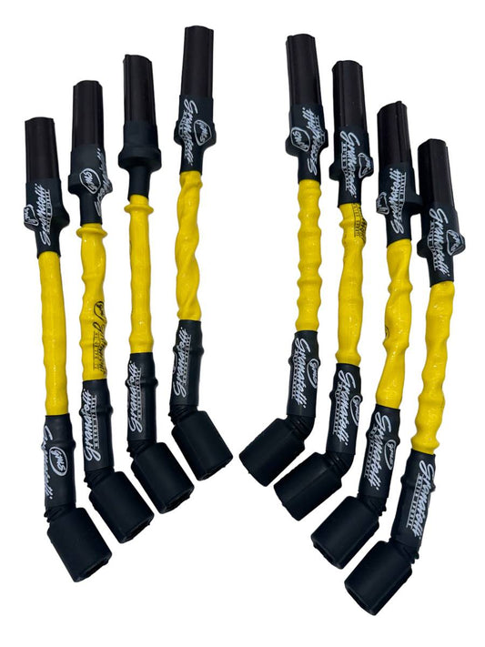 Granatelli Motor Sports "0 ohm" High Performance Spark Plug Wires Yellow 28-1545HTY