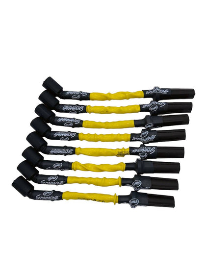 Granatelli Motor Sports "0 ohm" High Performance Spark Plug Wires Yellow 28-1545HTY