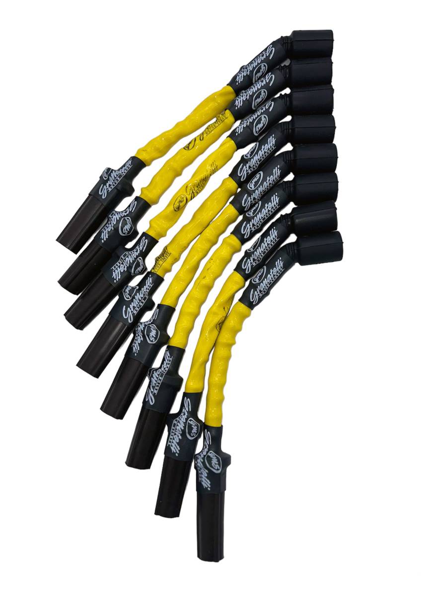Granatelli Motor Sports "0 ohm" High Performance Spark Plug Wires Yellow 28-1629HTY